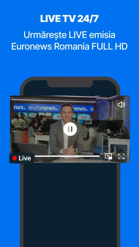 Euronews Romania स्क्रीनशॉट