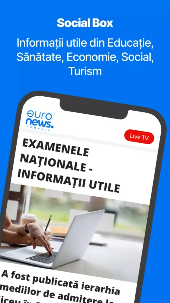 Euronews Romania स्क्रीनशॉट