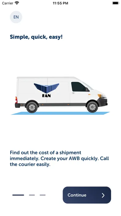 FAN Courier Mobile স্ক্রিনশট