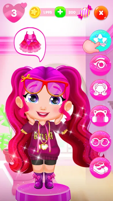 Hair Salon and Dress Up Girl स्क्रीनशॉट