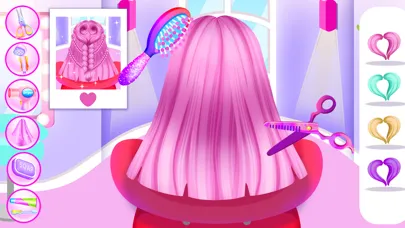 Hair Salon and Dress Up Girl स्क्रीनशॉट