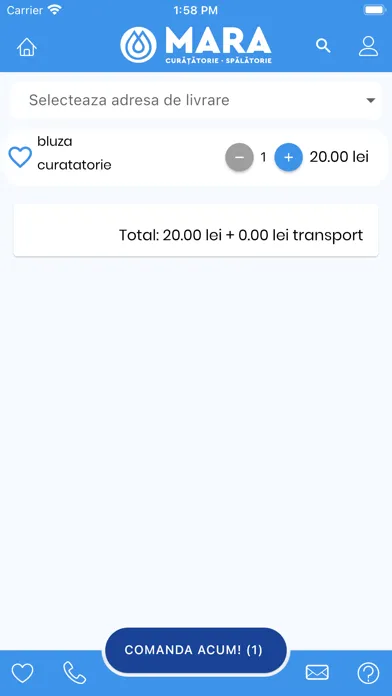 Tangkapan layar MARA Curatatorie Spalatorie