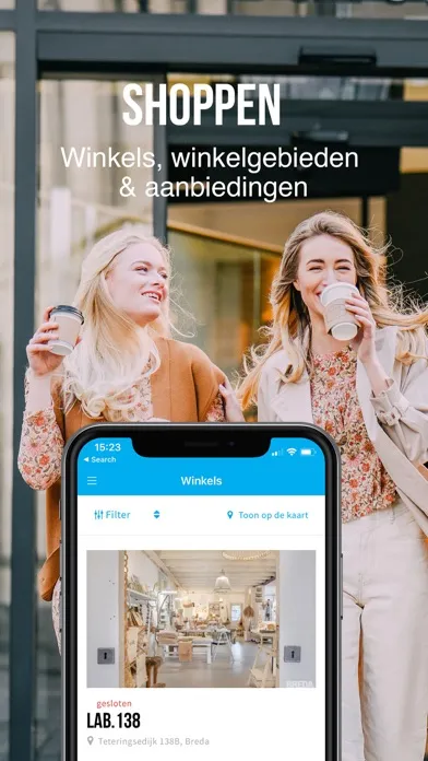 Ảnh chụp màn hình của Breda City App