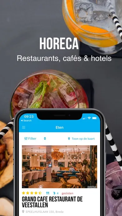 Ảnh chụp màn hình của Breda City App