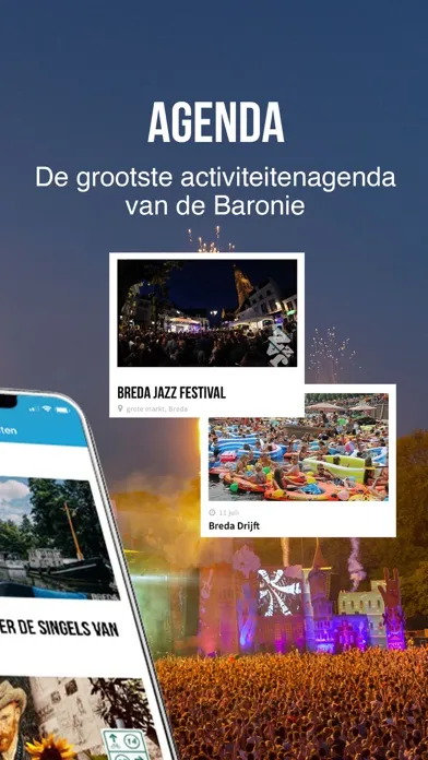 Ảnh chụp màn hình của Breda City App