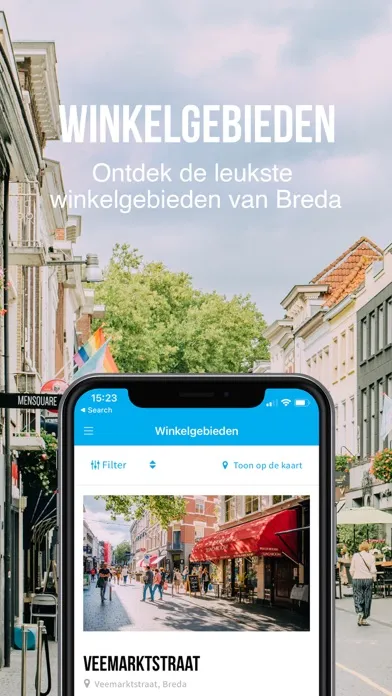 Ảnh chụp màn hình của Breda City App