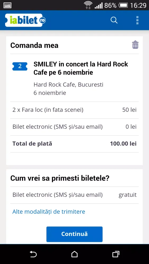 iaBilet Ekran Görüntüleri