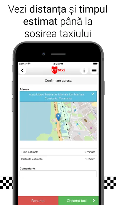 CTtaxi - Taxi in Constanta স্ক্রিনশট
