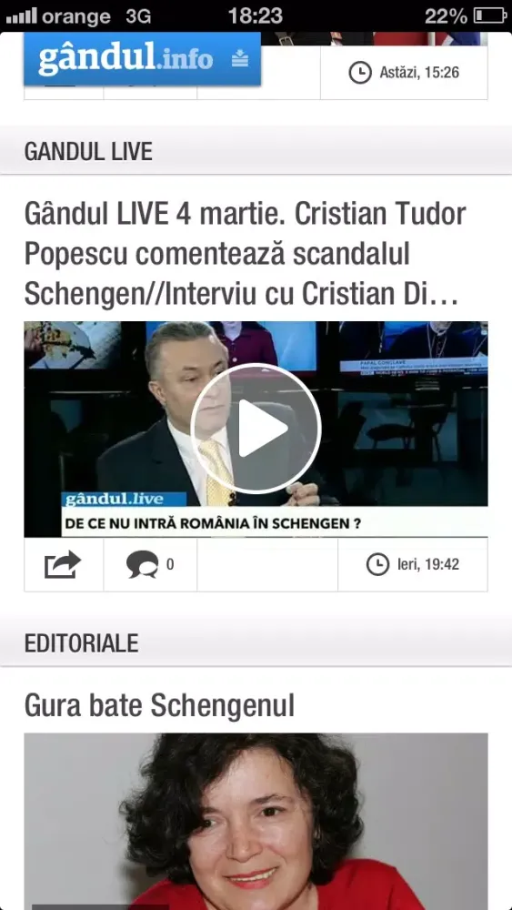 Gandul.info Screenshots