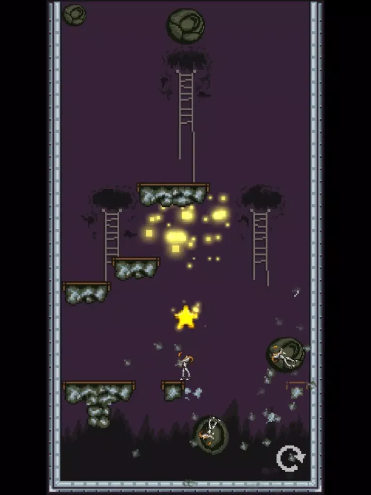 ภาพหน้าจอของ Crashy Boulder iPad 