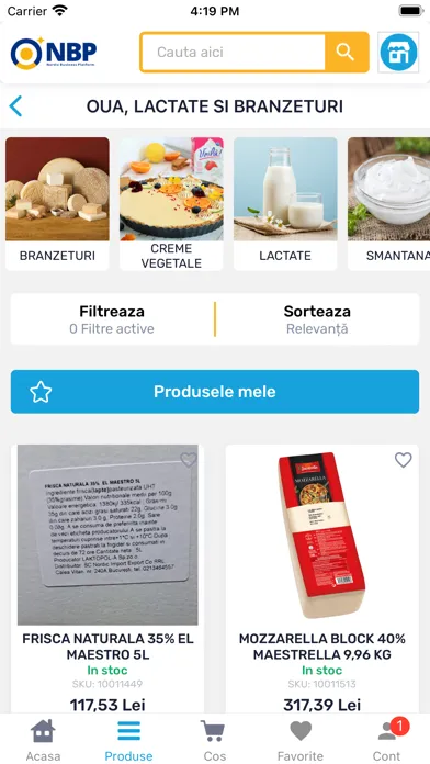 Nordic Business Platform スクリーンショット