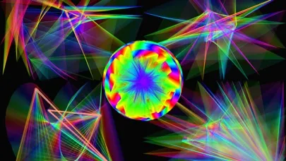 Capturas de tela do Gravitarium Live - Music Visualizer +