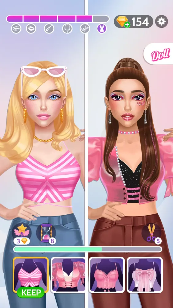 Emoji Makeup Game Screenshots