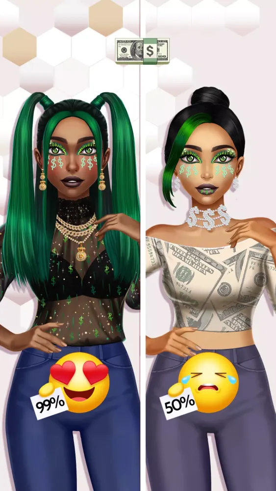 Emoji Makeup Game Screenshots