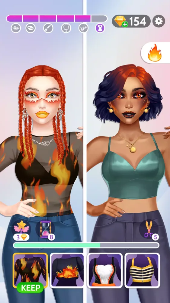 Emoji Makeup Game Screenshots