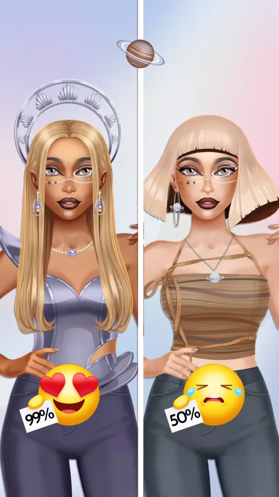 Emoji Makeup Game Screenshots