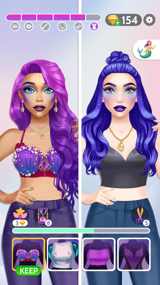 Emoji Makeup Game Screenshots