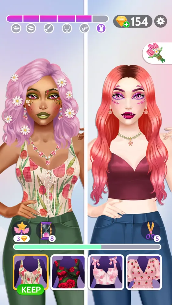 Emoji Makeup Game Screenshots