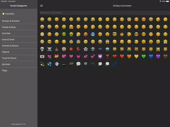 Captures d'écran de Emoji Search - Emoji Lookup iPad 