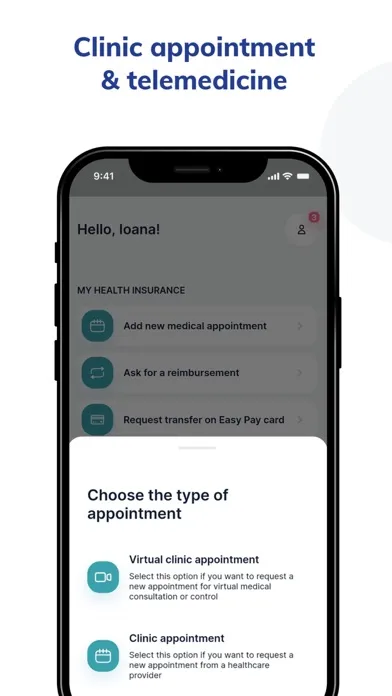 Ảnh chụp màn hình của Signal Care Assistant