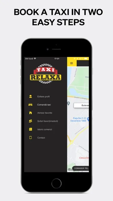 Ảnh chụp màn hình của Taxi Relaxa Mures