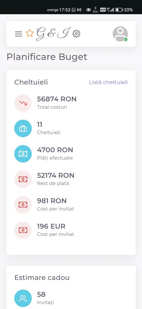 Zrzuty ekranu Smart Wedding