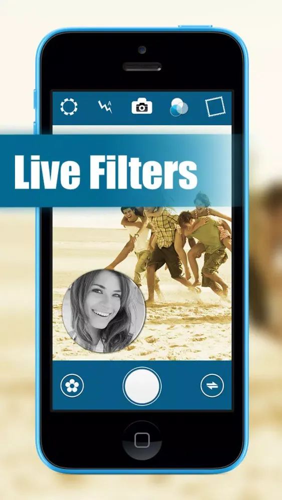 Camera Duo - Instant Dual Shot Pictures with Live Photo Filters स्क्रीनशॉट