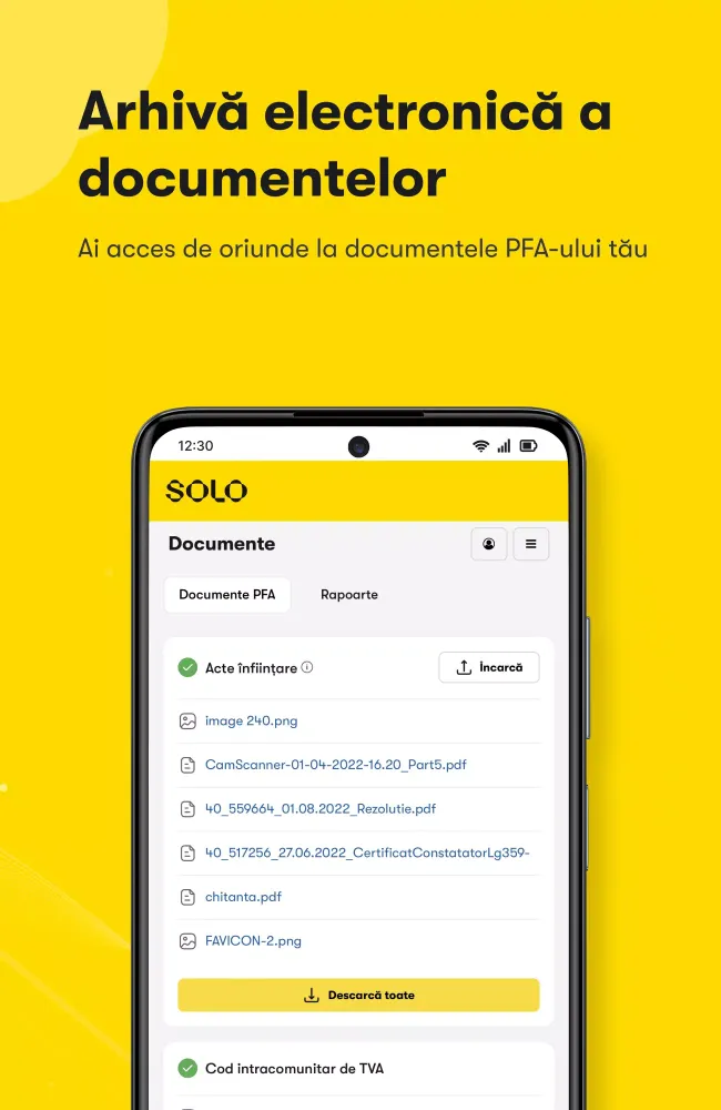 SOLO Screenshots