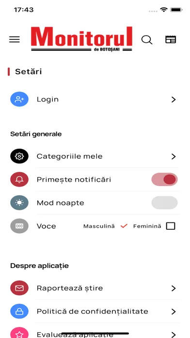 Monitorul de Botoşani Screenshots