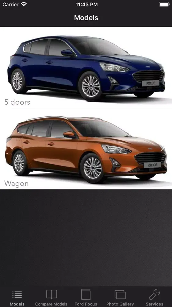 Specs for Ford Focus 4 2018 Screenshots