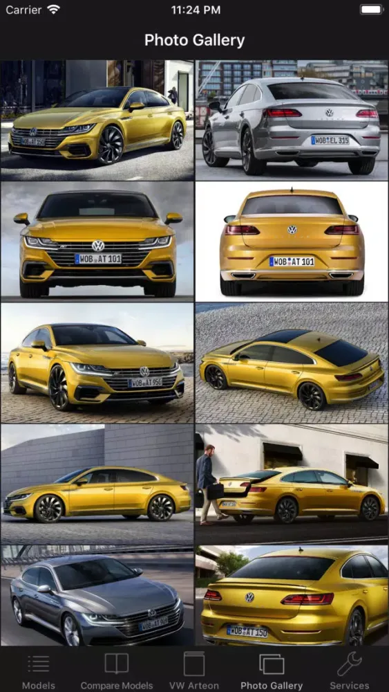 CarSpecs VW Arteon 2017应用截图