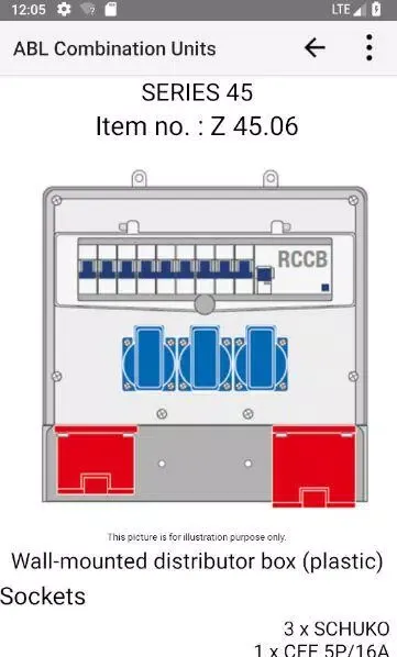 Capturas de pantalla de ABL Combination Units