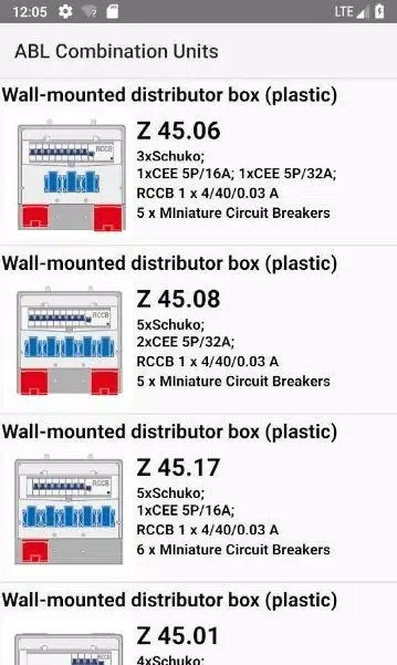 Capturas de pantalla de ABL Combination Units