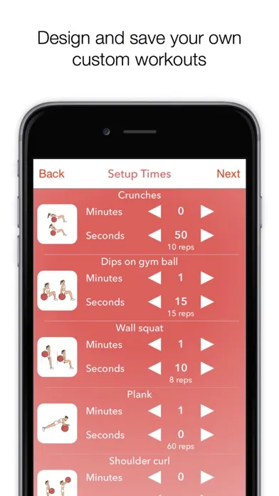 Gym Ball Revolution - daily fitness swiss ball routines for home workouts program應用截圖