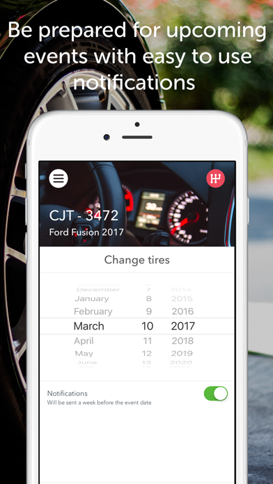 ภาพหน้าจอของ Car Assistant -Service history