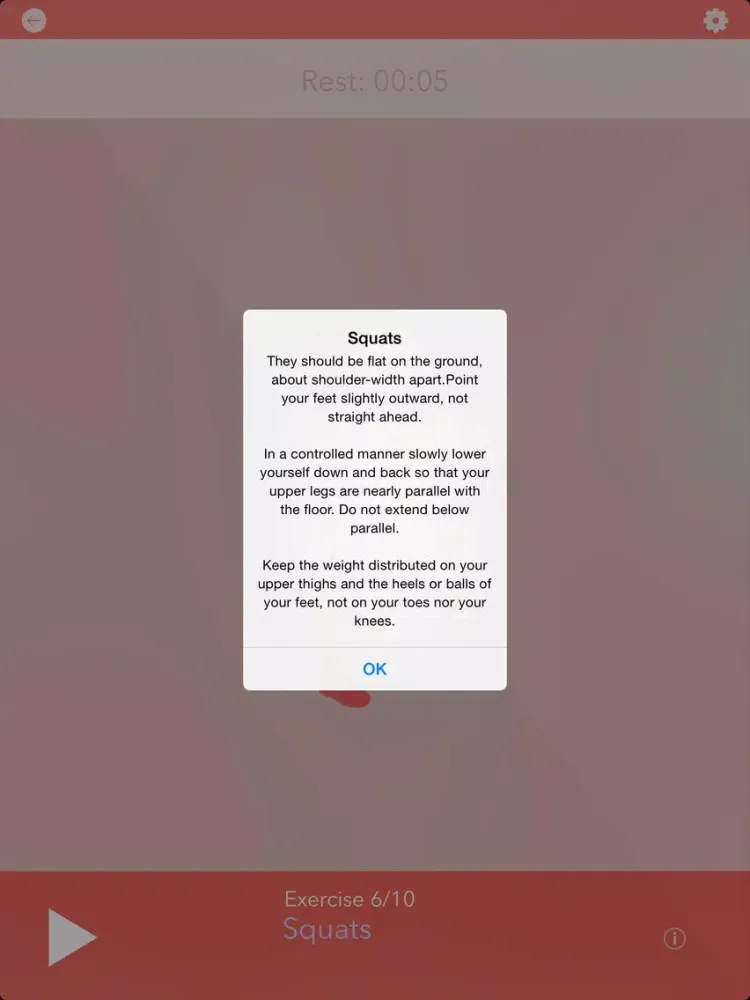 Girls' Daily Workout Challenge: fitness exercise program and workout trainer, no equipment personal mobile fitness training, just calisthenics for women iPad Screenshots