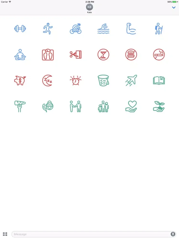 2017 New Year Resolutions iPad  Ekran Görüntüleri