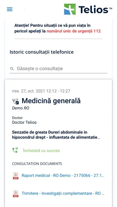 Telios Care - Subscriber Ekran Görüntüleri