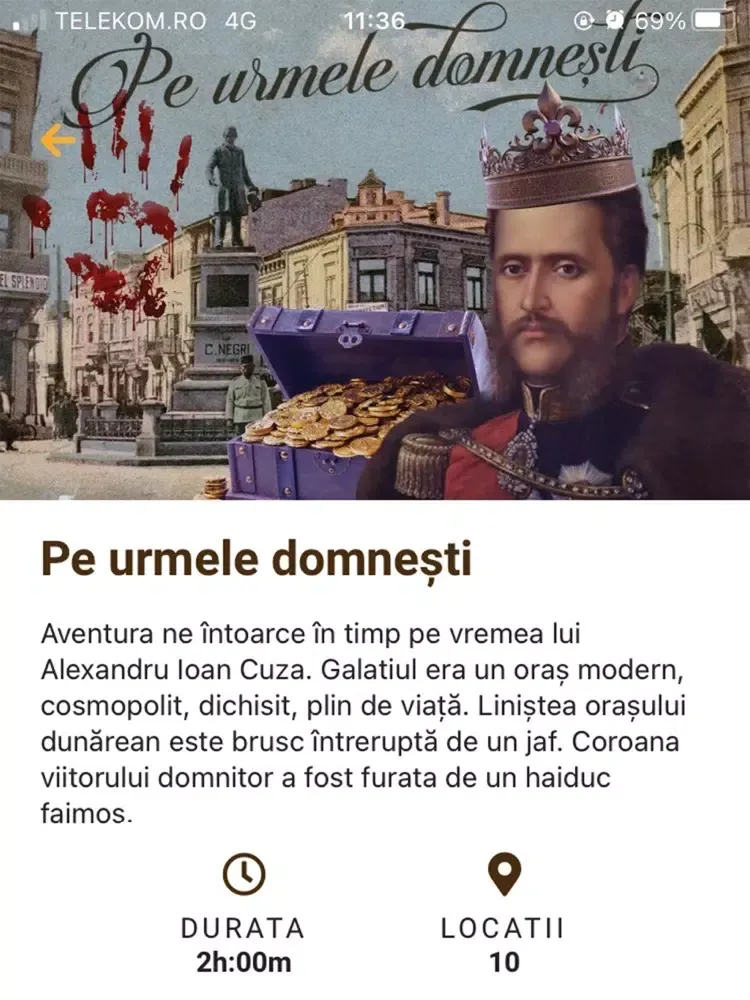 Скриншоты Treasure Galati iPad 