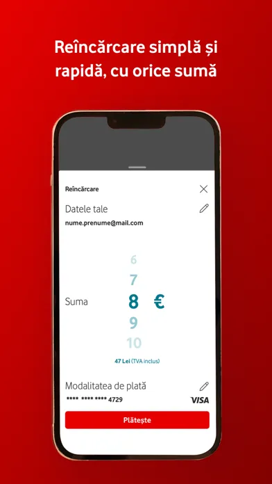Скриншоты My Vodafone Romania