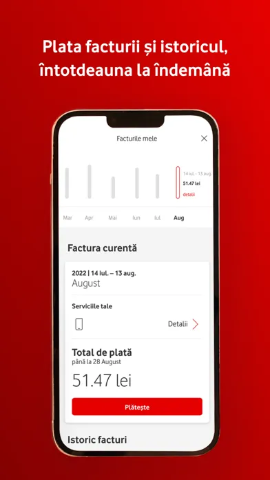 Скриншоты My Vodafone Romania