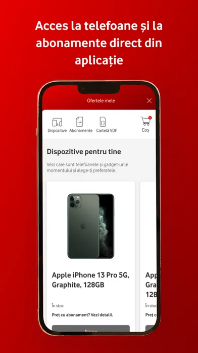 Скриншоты My Vodafone Romania