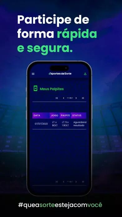 ภาพหน้าจอของ Esportes da Sorte