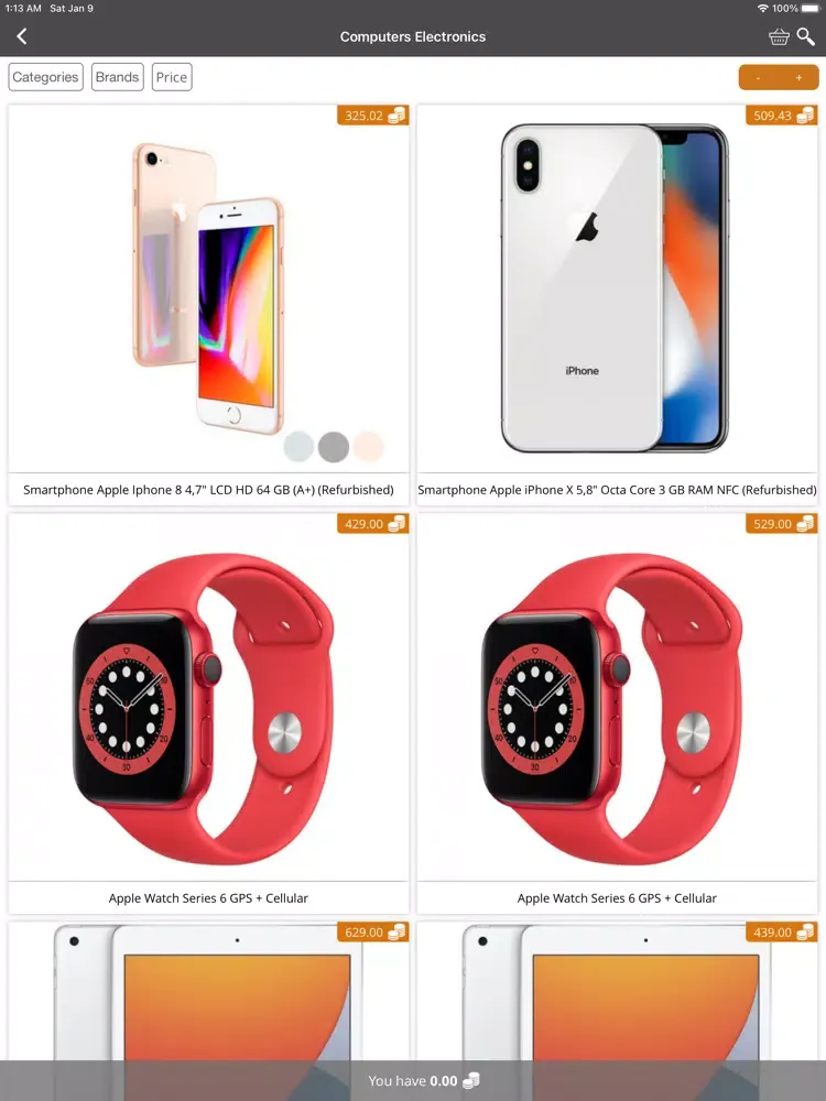 Zrzuty ekranu MyLink by Newrest iPad 