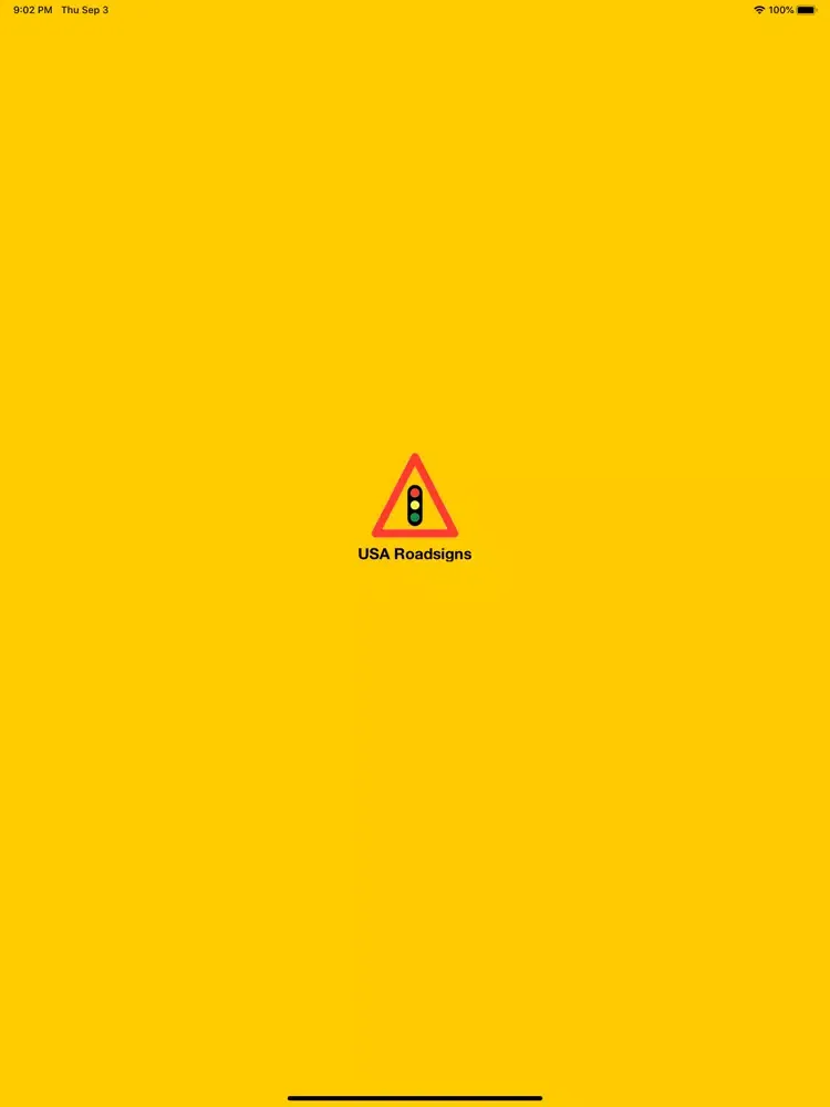 Ảnh chụp màn hình của Roadsigns USA - Lite iPad 