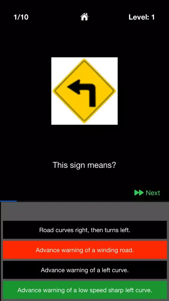 Ảnh chụp màn hình của Roadsigns USA - Lite