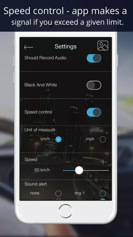 ภาพหน้าจอของ Road watcher: dash camera, car video recorder.