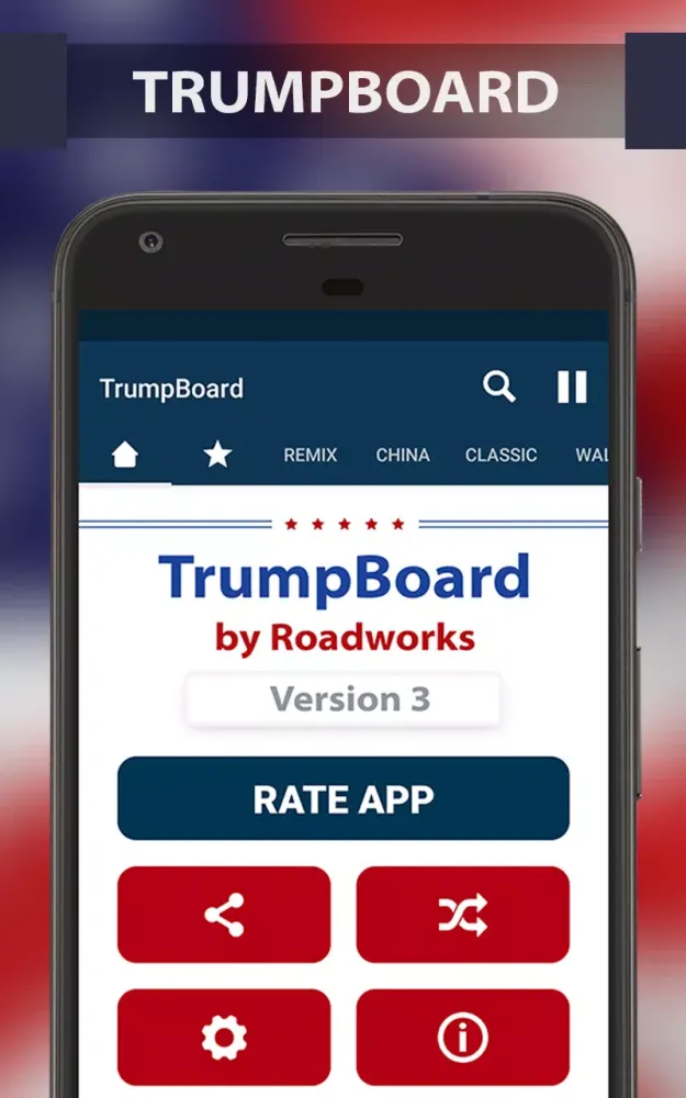 تصاویر Donald Trump Soundboard