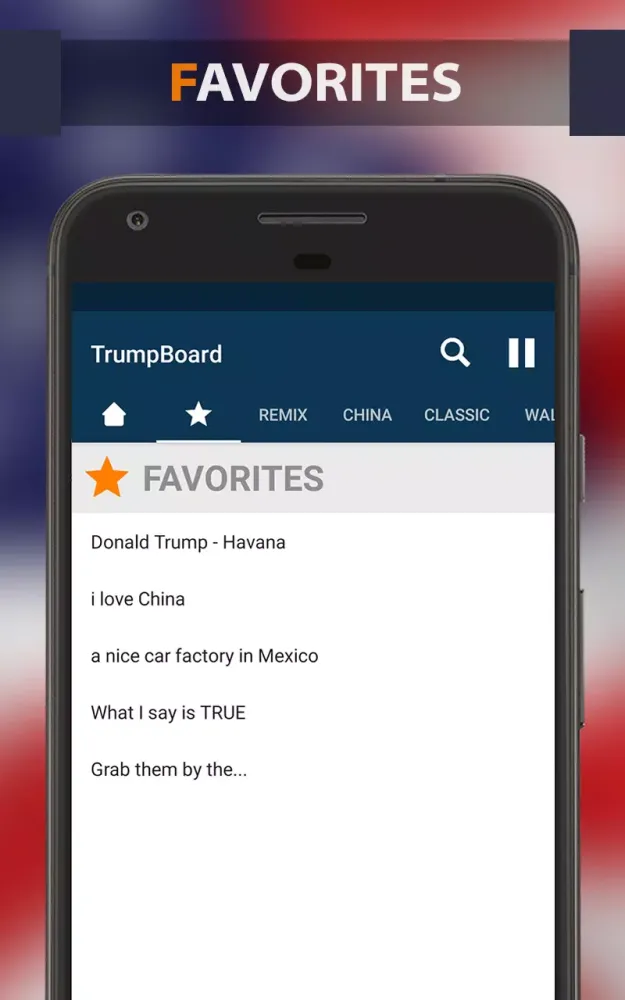 تصاویر Donald Trump Soundboard