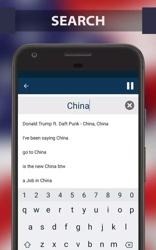 تصاویر Donald Trump Soundboard